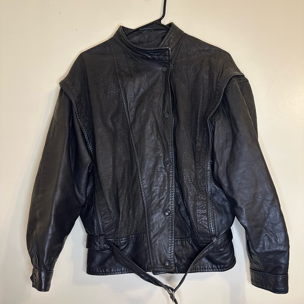 Echtes Leder Real Genuine Leather Vintage Jacket Leather Bomber Jacket